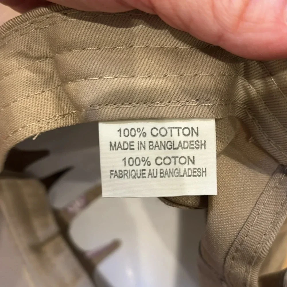 Kosas Baseball Cap Beige Embroidered Hat NWOT Adjustable
